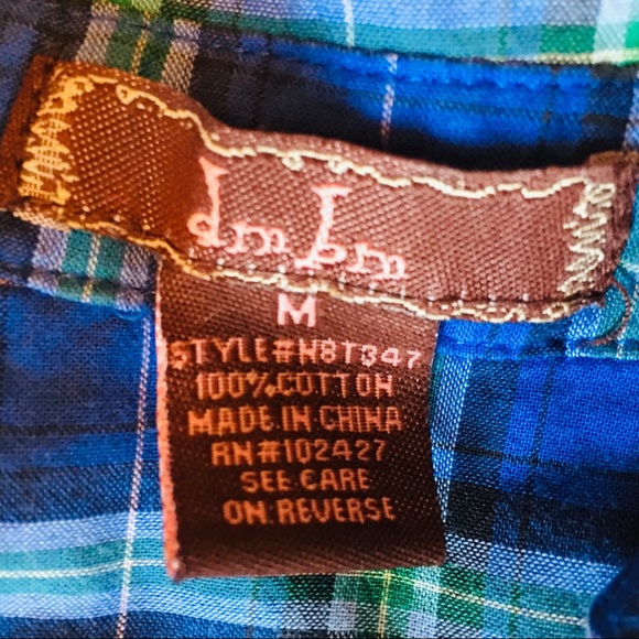 dmbm Button Down Ruffle Shirt - Picture 5 of 6